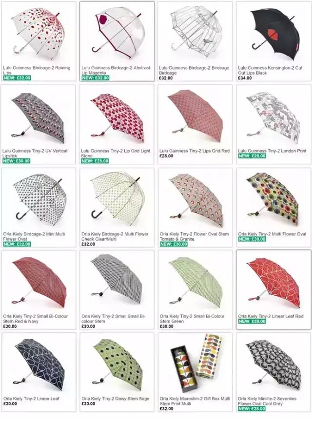 夏天最适合的雨伞 (教你如何挑选小众又高级的雨伞)