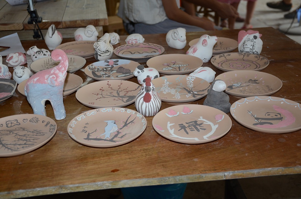 游学第三天——我们让书画飞上青花