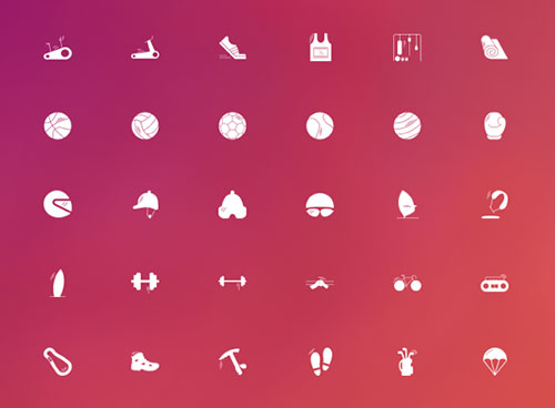奥运会24个项目图标下载,夏季奥运会运动项目卡通图片