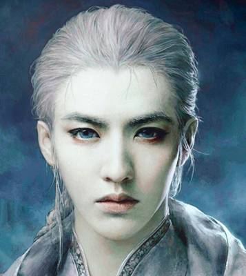 原来蓝色美瞳这么好看,原来现在的美瞳也这么好看呢