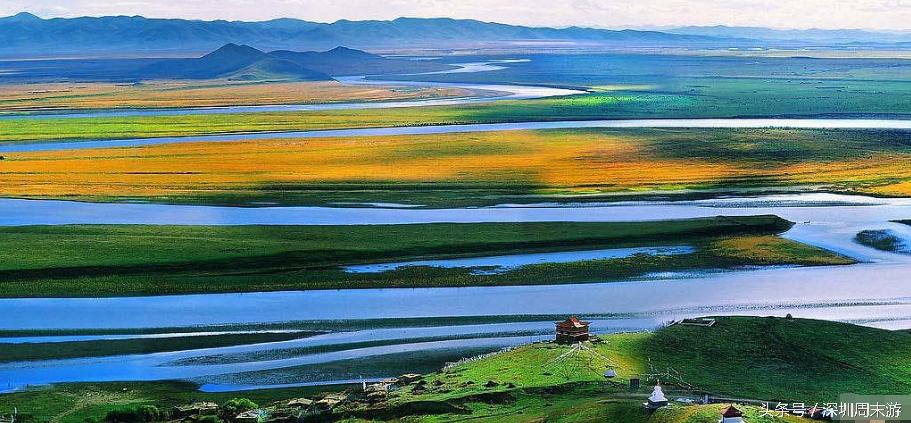 阿坝州川西北大草原,川西北若尔盖地区