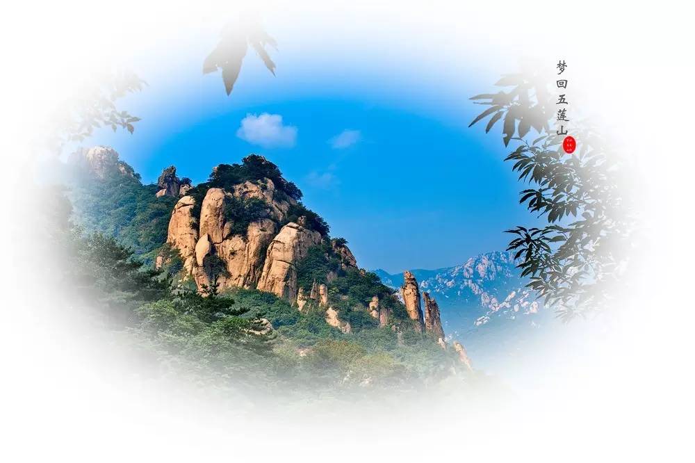 五莲松月湖风景图,美图欣赏旭日东升