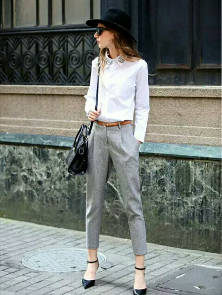 ol职业装搭配什么鞋子好看,ol职业装风格小外套特点