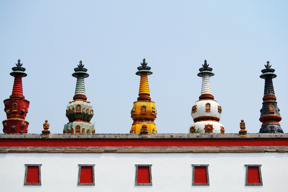 承德小布达拉宫鎏金瓦,河北承德小布达拉宫的文物