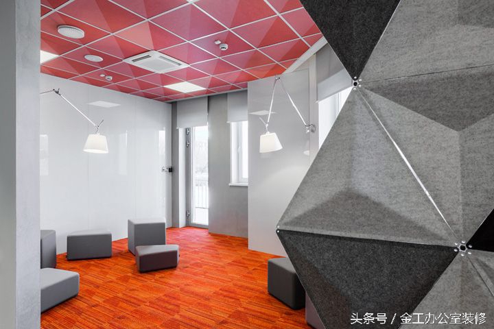 利乐包装Tetra Pak总部，办公室装修竟然用折叠纸盒？