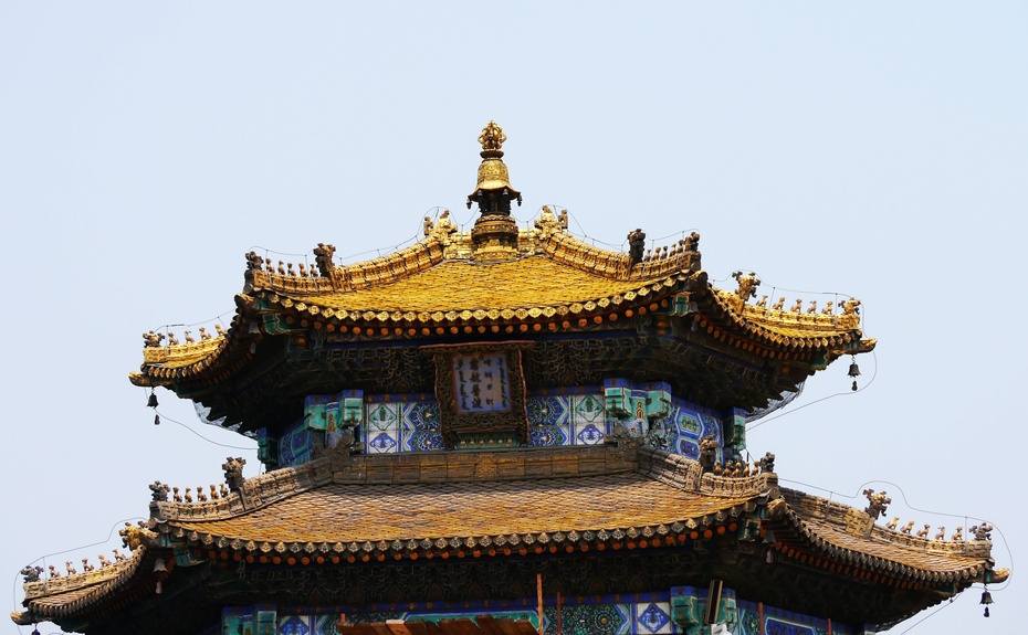 承德小布达拉宫鎏金瓦,河北承德小布达拉宫的文物