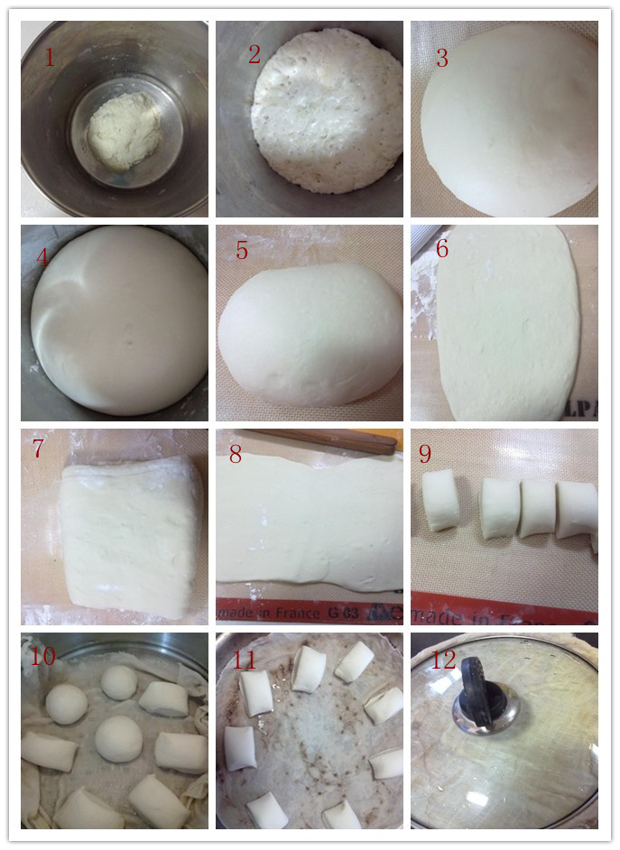 手工老面馒头教程,老面馒头工艺教学