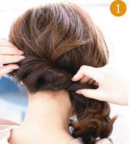 参差不齐的头发怎么扎丸子头,超短头发该怎么扎丸子头
