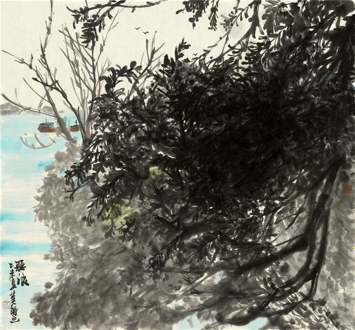 莫闲的作品,莫闲画家