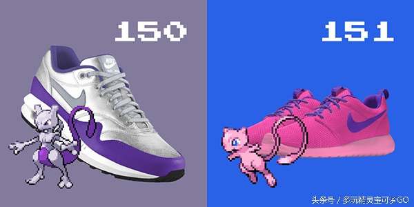 nike联名小怪兽,耐克宠物小精灵联名