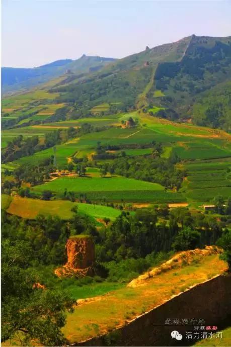 古镇乡情摄影作品欣赏,最美绿色山河风景摄影作品