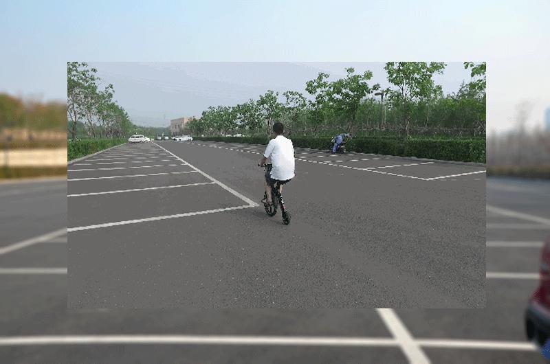 公园便携折叠小孩车,公园电动儿童游玩车