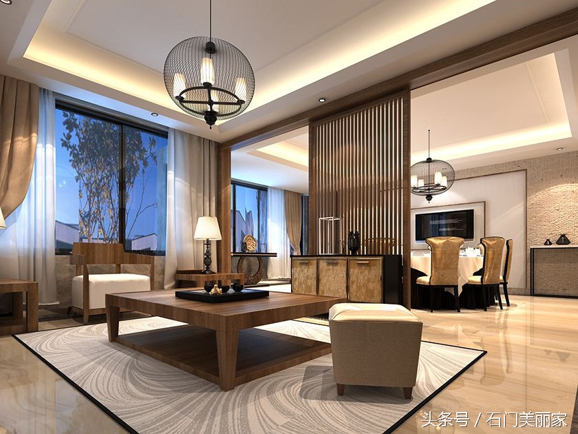 石家庄新中式别墅效果图,石家庄上山间别墅二手房