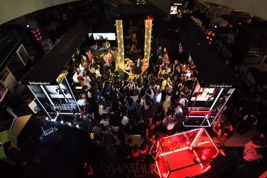 ysl圣罗兰鎏金派对,ysl圣罗兰新年活动