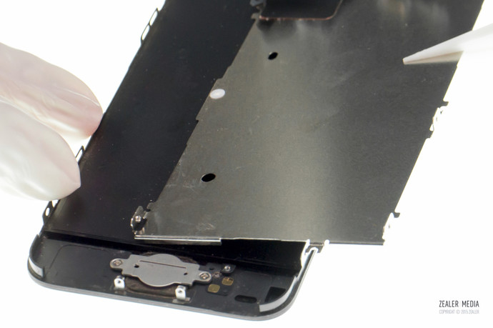 拆修iphone手机,苹果5c换后壳