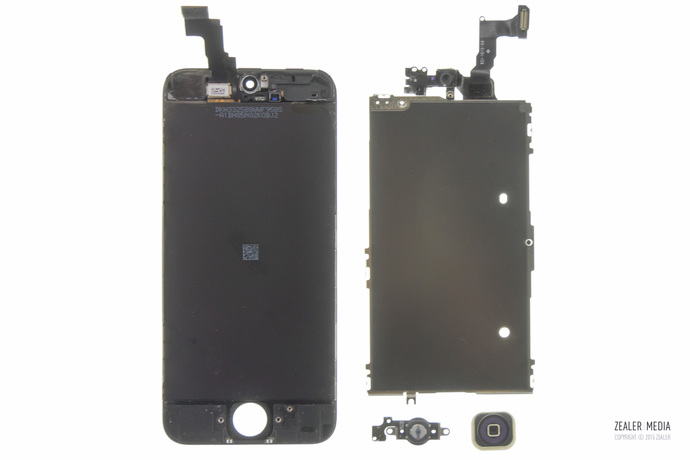 拆修iphone手机,苹果5c换后壳