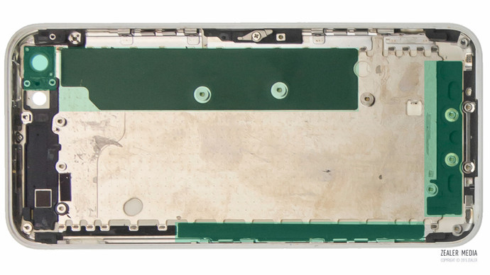 拆修iphone手机,苹果5c换后壳