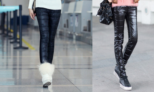 冬天棉裤不臃肿的穿法,寒潮来袭准备好棉袄棉裤