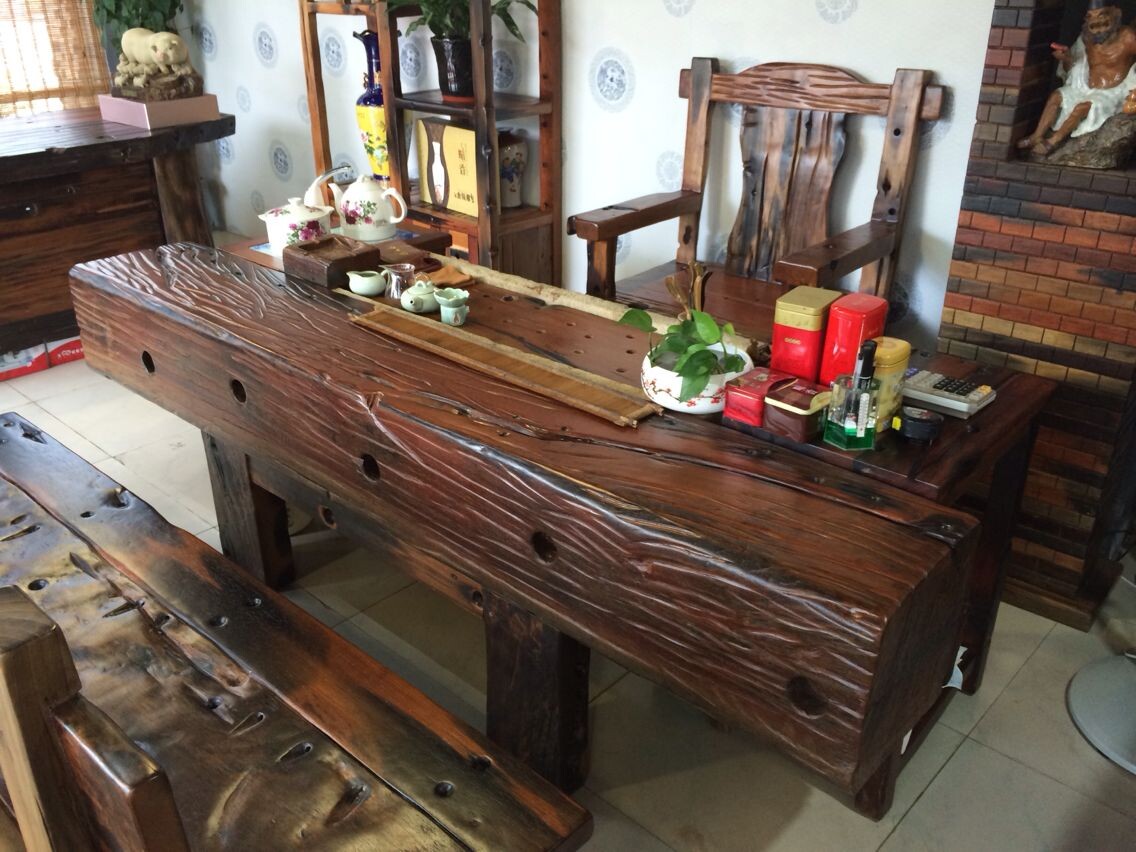 船木家具用什么油漆翻新,正宗老船木家具厂家直销