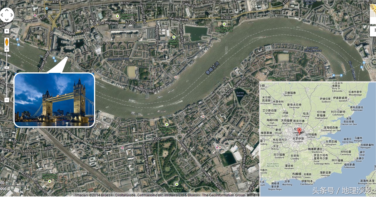 空中看巴黎铁塔,空中看金字塔