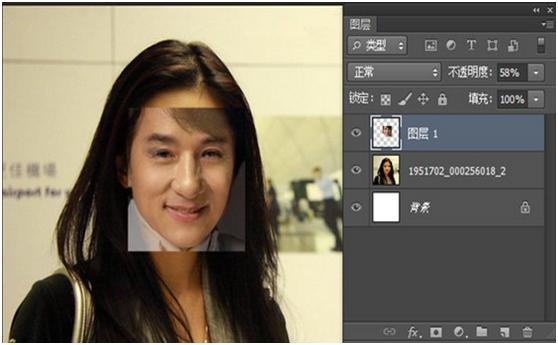 ps合成刘亦菲,ps合成设计