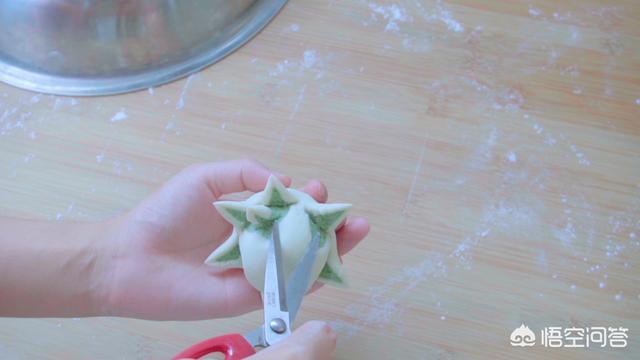 捏面食花的做法,捏面食的花样