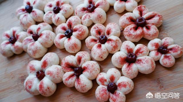 捏面食花的做法,捏面食的花样