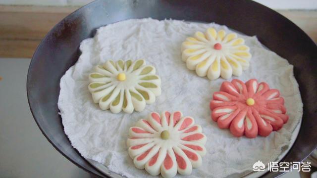 捏面食花的做法,捏面食的花样