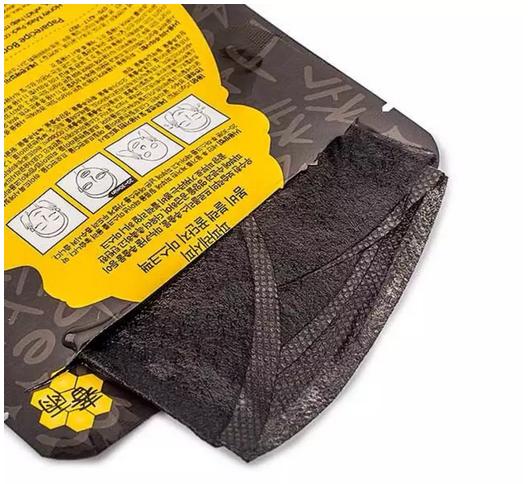 春雨蜜罐黑卢卡面膜,春雨黑胶蜂蜜面膜