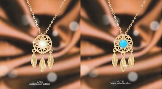 很时尚的金饰品,最新款流行黄金首饰推荐