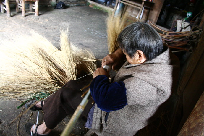 农村老家扫把,农村扫谷子扫把