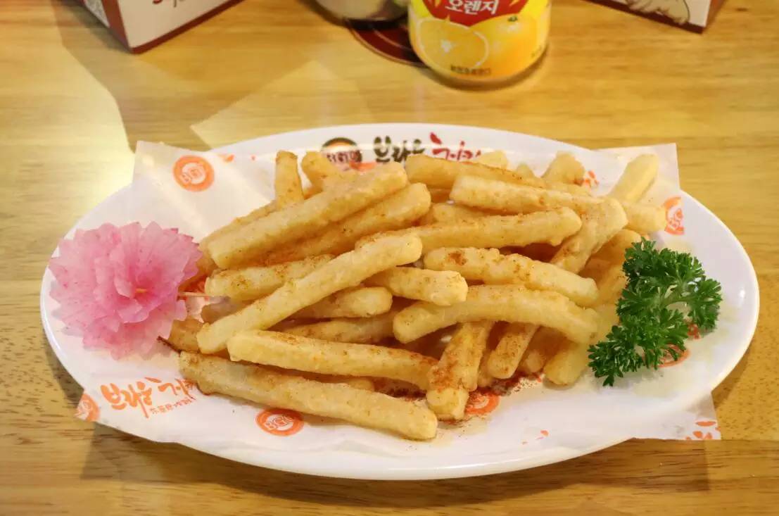 涨姿势视频,布莱恩炸鸡芝士薯条