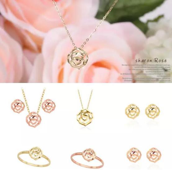 很时尚的金饰品,最新款流行黄金首饰推荐