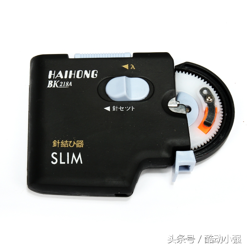 绑钩器鱼钩方法图解,电动绑钩器走内线图解