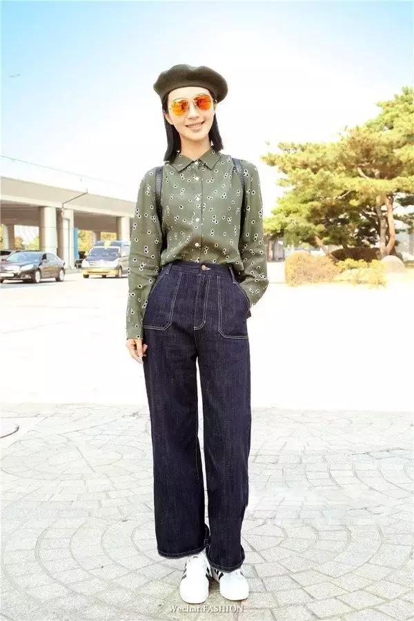 刘诗诗阔腿裤,刘诗诗穿阔腿裤太惊艳