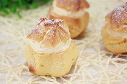 自己在家里做好吃的泡芙很简单哦,泡芙怎么做出来才好吃