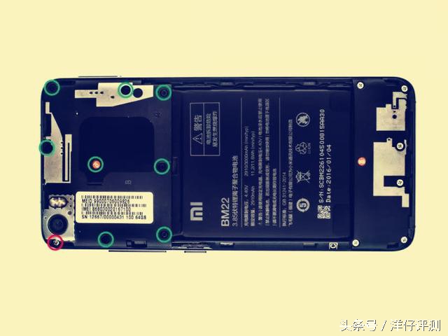 小米5位插线板拆解,小米5pro拆解