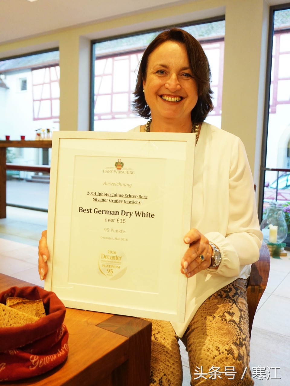 美丽的莱茵河东岸最著名的葡萄酒,法兰肯葡萄酒