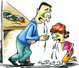 夫妻俩同时腹泻是怎么回事,夫妻俩都容易腹泻