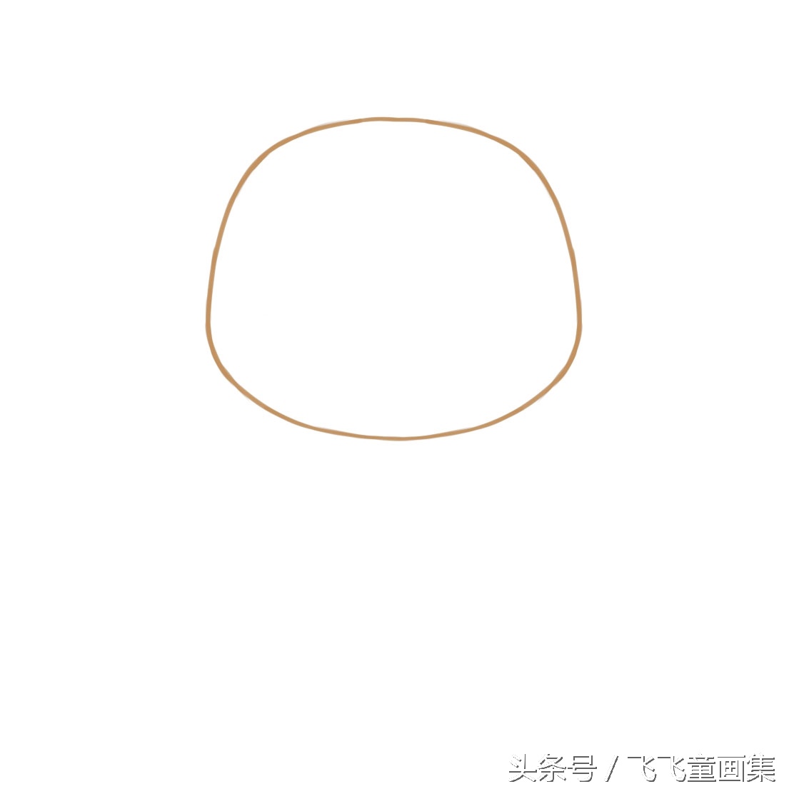 怎样画可爱的小熊简笔画,儿童画小熊简单画法