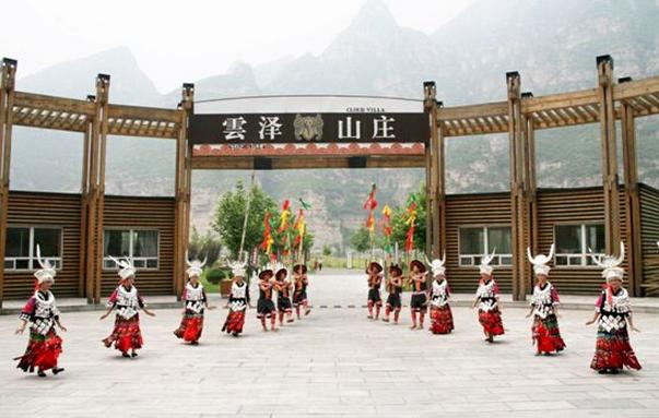 北京百里山水墨画廊风景区,百里山水画廊风景北京