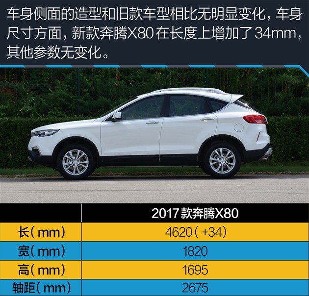 奔腾x801.8t和2.0哪个好,2017款奔腾x80测试