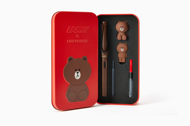 凌美布朗熊钢笔怎么装墨水,凌美钢笔布朗熊开箱