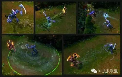 lol手游奥利安娜冰雪节皮肤特效,船长冰雪节皮肤特效