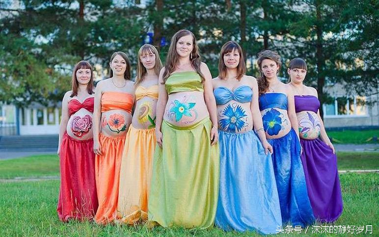 胎儿大小符合孕周但是肚子小,不同孕周肚子大小示意图