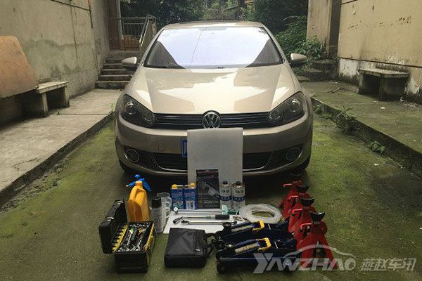 高尔夫6气动避震改装,高尔夫6改装头段声浪