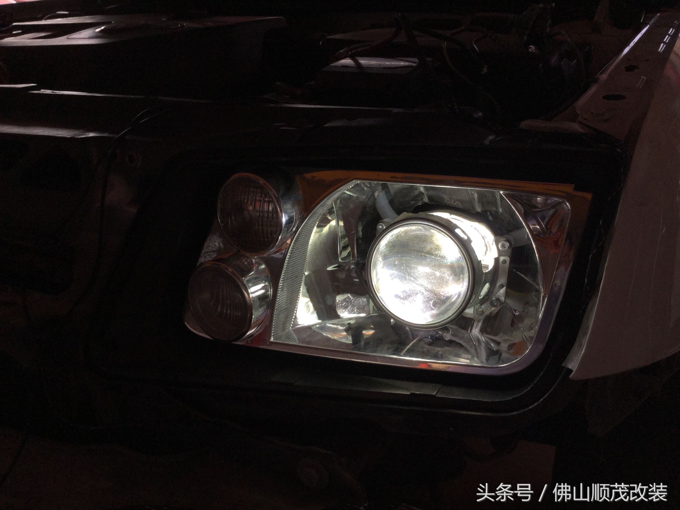 老款宝来升级疝气大灯,宝来大灯升级最佳方法