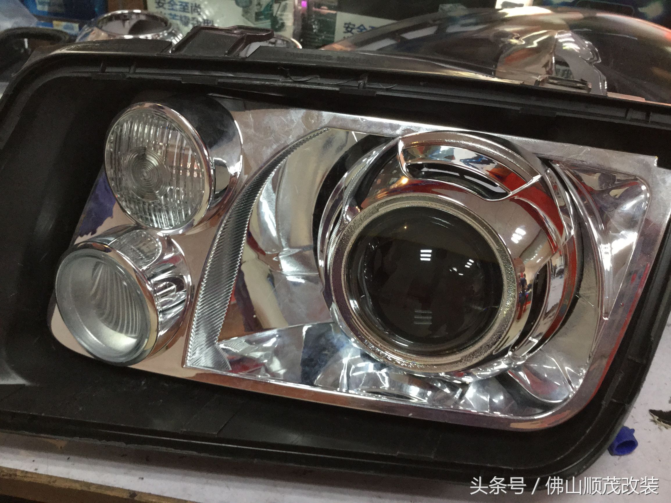 老款宝来升级疝气大灯,宝来大灯升级最佳方法