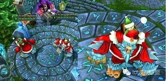 lol手游奥利安娜冰雪节皮肤特效,船长冰雪节皮肤特效