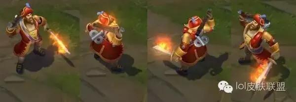 lol手游奥利安娜冰雪节皮肤特效,船长冰雪节皮肤特效